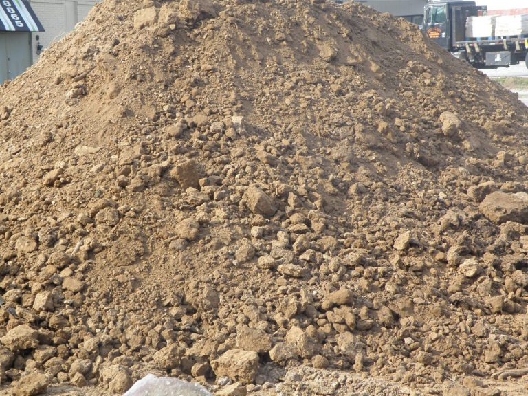 terres excavées chantier